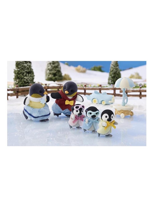 La famille pingouin - 5694 Sylvanian - Kiabi