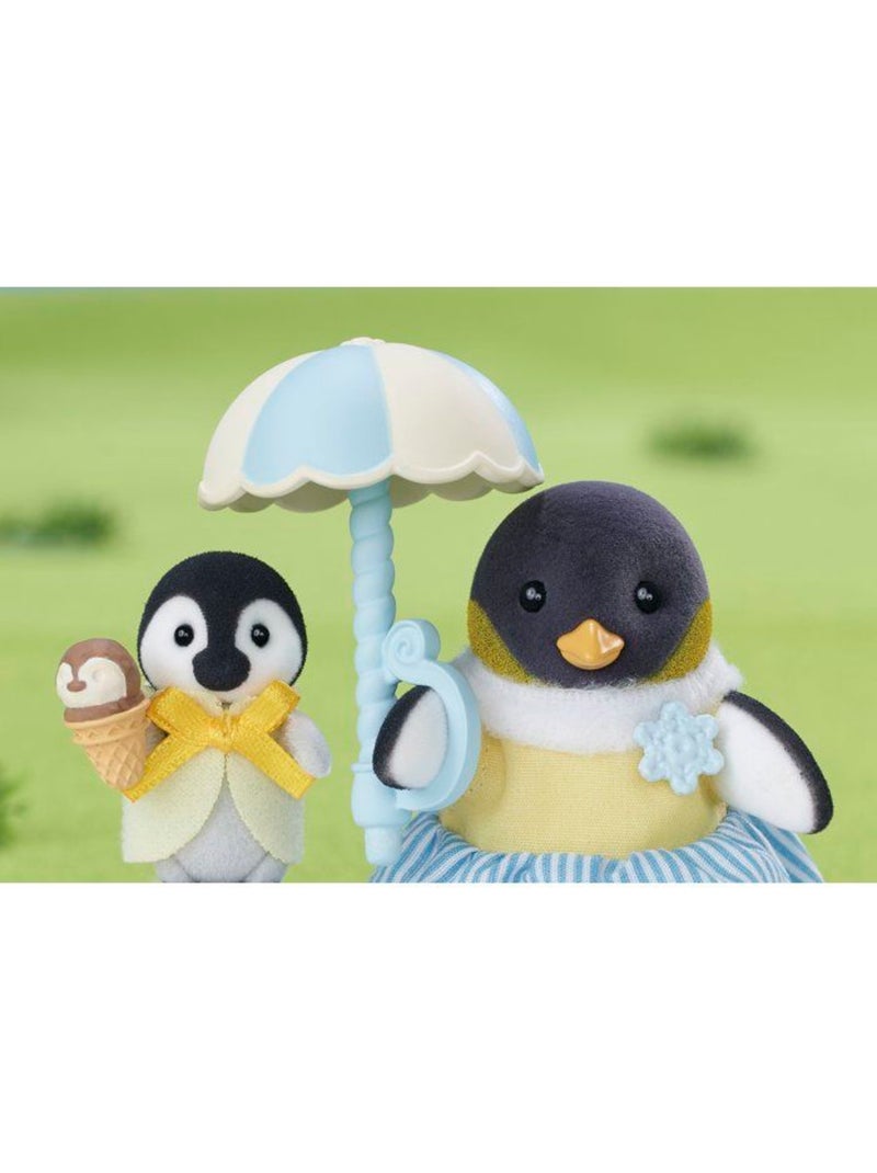 La famille pingouin - sylvanian families - 5694 Blanc - Kiabi