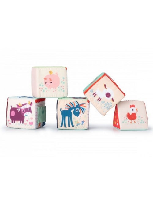 LA FERME CUBES A EMPILER - Kiabi