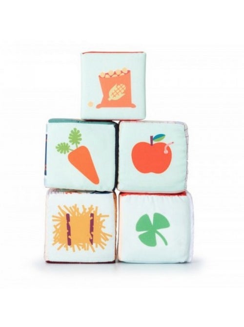 LA FERME CUBES A EMPILER - Kiabi