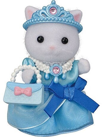 La fille chat persan et sa panoplie de princesse - sylvanian families - 5645
