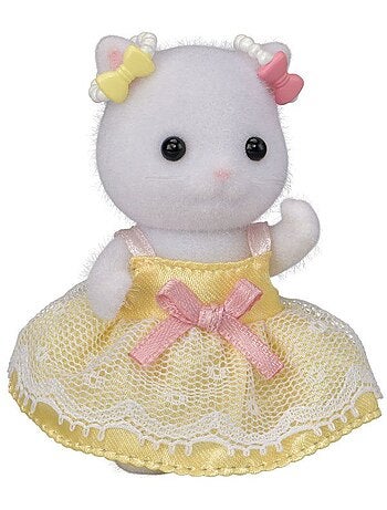 La fille chat persan et sa panoplie de princesse - sylvanian families - 5645
