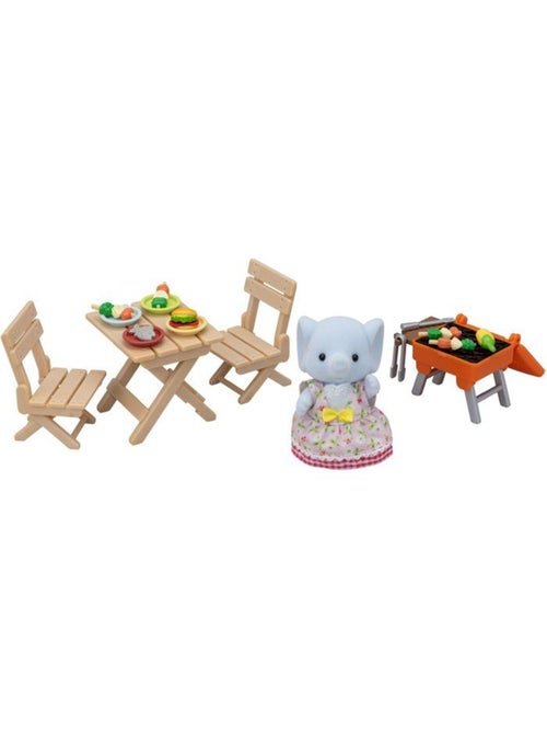 La fille éléphant et son set de pique-nique - Sylvanian Families - 5640 - Kiabi