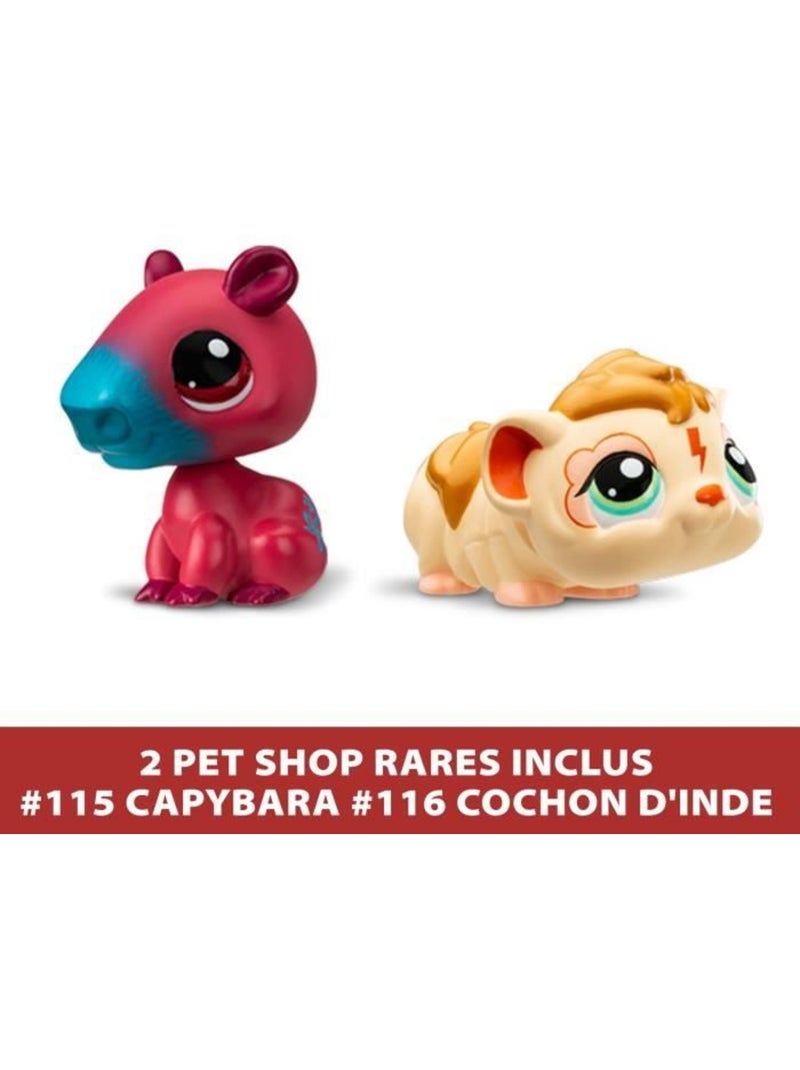 La grande maison - bandai - littlest pet shop avec 3 pets dont 1 exclusif Bleu - Kiabi