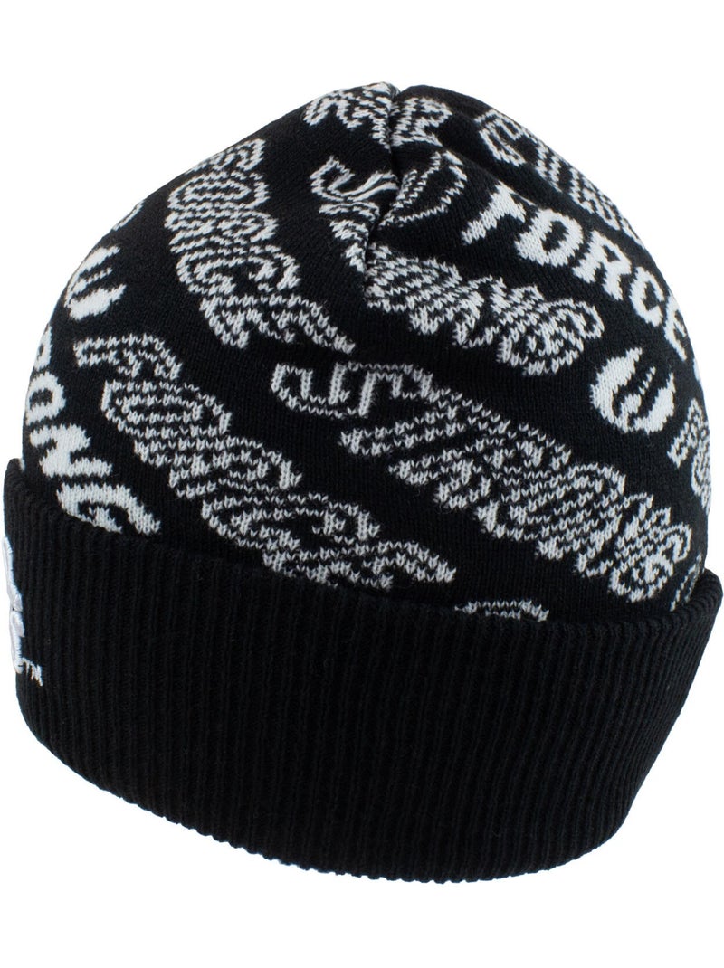 La Guerre des étoiles - Bonnet motif/style imprimé répété FORCE Noir Blanc - Kiabi