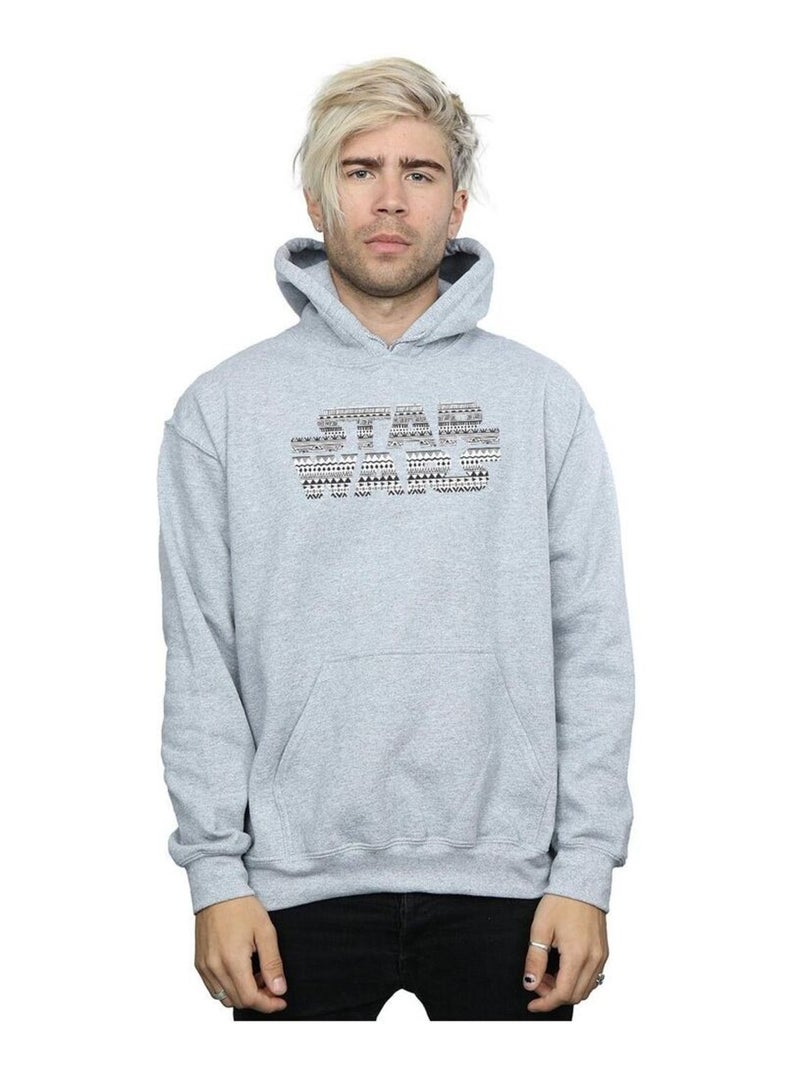 La Guerre des étoiles - Sweat à capuche Gris chiné - Kiabi