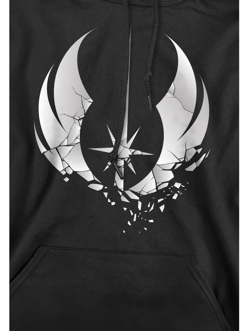 La Guerre des étoiles - Sweat à capuche JEDI Noir - Kiabi