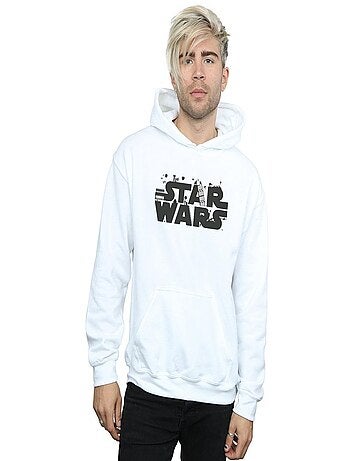 La Guerre des étoiles - Sweat à capuche motif/style minimaliste