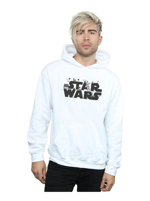 La Guerre des étoiles - Sweat à capuche motif/style minimaliste - Kiabi