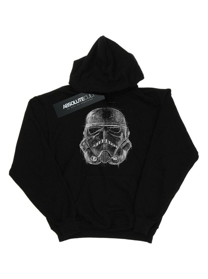 La Guerre des étoiles - Sweat à capuche Noir - Kiabi