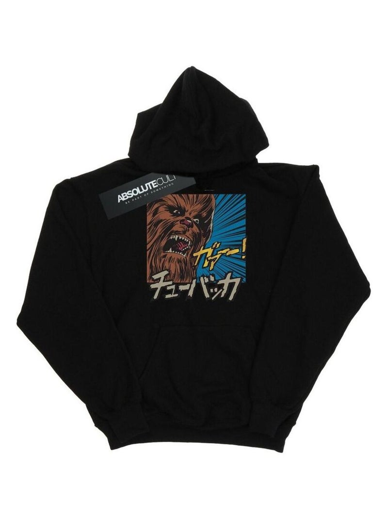 La Guerre des étoiles - Sweat à capuche ROAR Noir - Kiabi