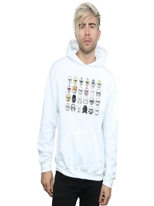 La Guerre des étoiles - Sweat à capuche TROOPERS - Kiabi