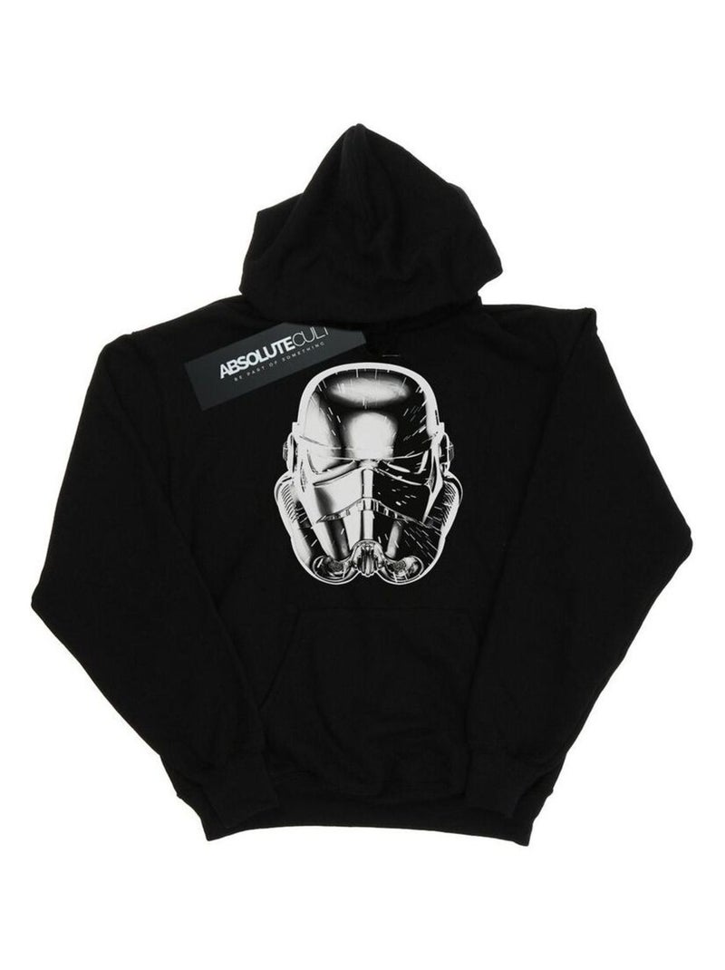 La Guerre des étoiles - Sweat à capuche WARP SPEED Noir - Kiabi