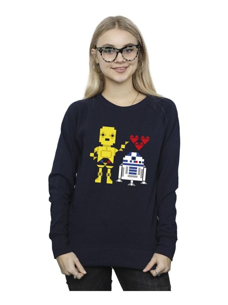 La Guerre des étoiles - Sweat Bleu marine - Kiabi