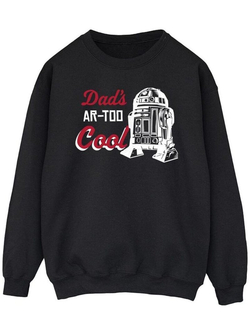 La Guerre des étoiles - Sweat DADS R2 COOL Noir - Kiabi