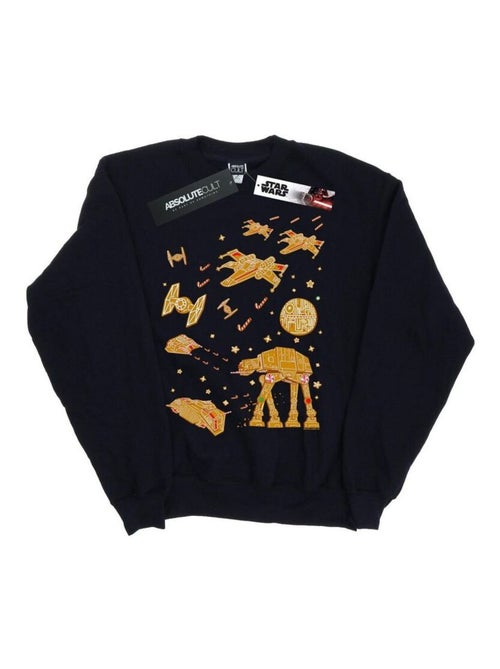 La Guerre des étoiles - Sweat GINGERBREAD BATTLE - Kiabi La Guerre des étoiles - Sweat GINGERBREAD BATTLE - Kiabi