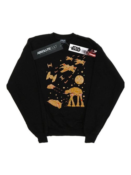 La Guerre des étoiles - Sweat GINGERBREAD BATTLE - Kiabi La Guerre des étoiles - Sweat GINGERBREAD BATTLE - Kiabi