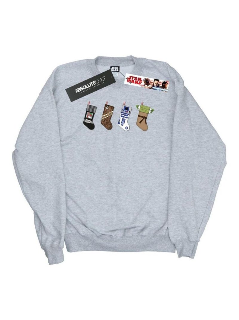 La Guerre des étoiles - Sweat Gris chiné - Kiabi