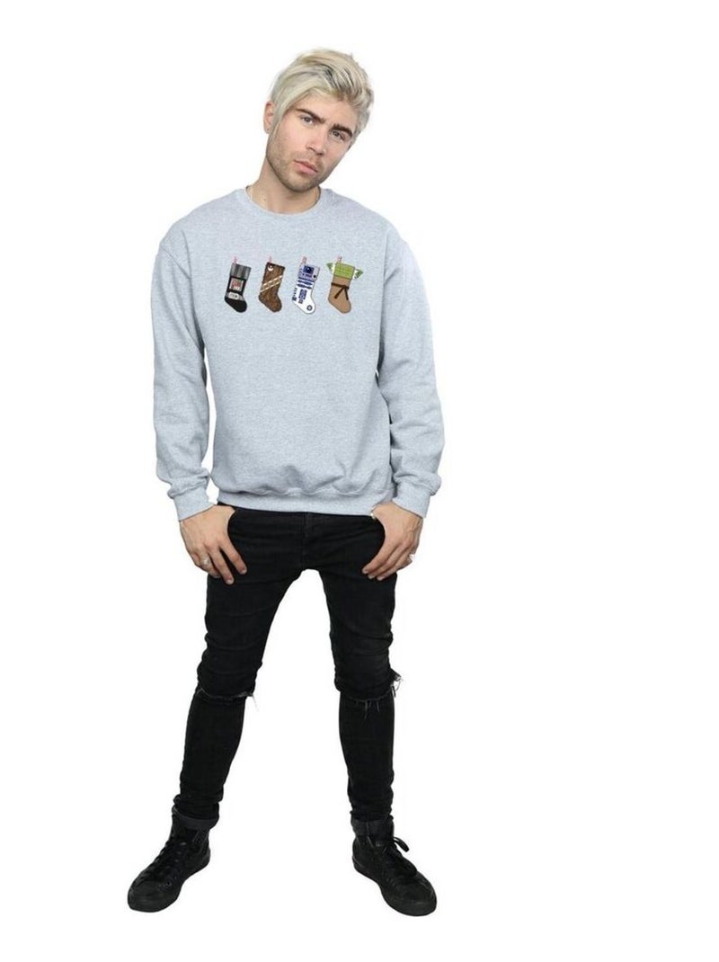 La Guerre des étoiles - Sweat Gris chiné - Kiabi