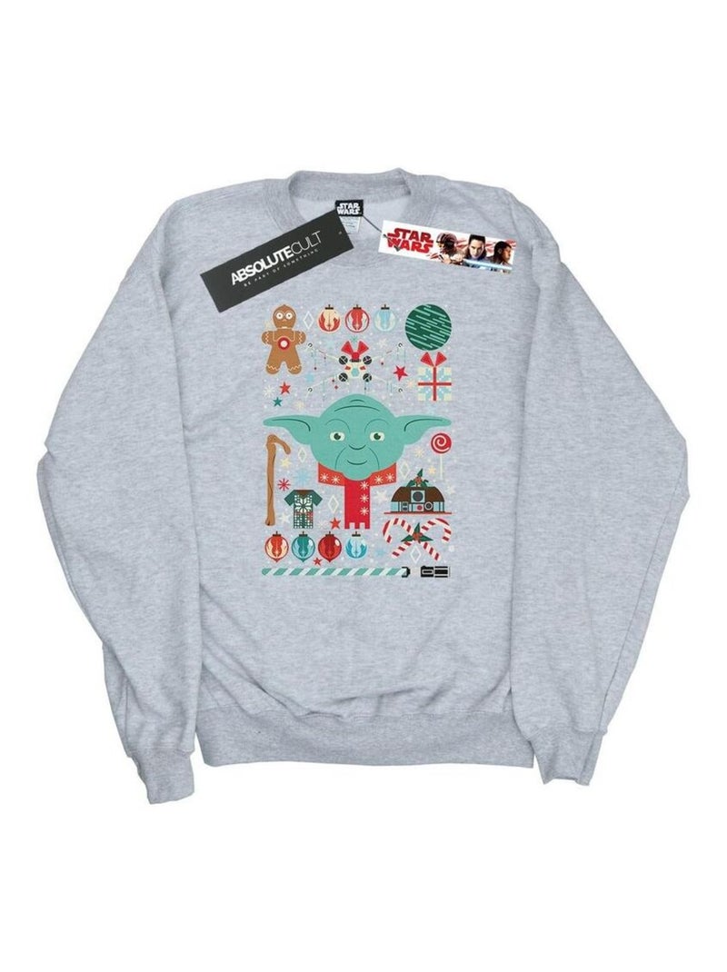 La Guerre des étoiles - Sweat Gris chiné - Kiabi