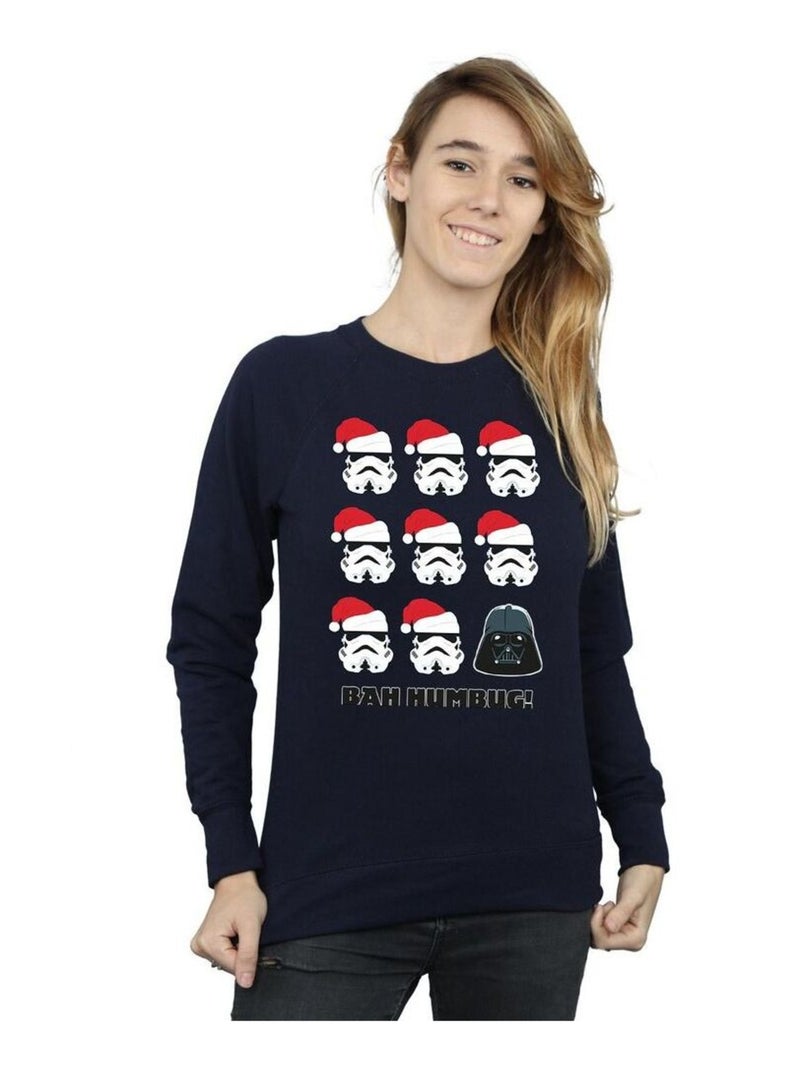 La Guerre des étoiles - Sweat HUMBUG Bleu marine - Kiabi