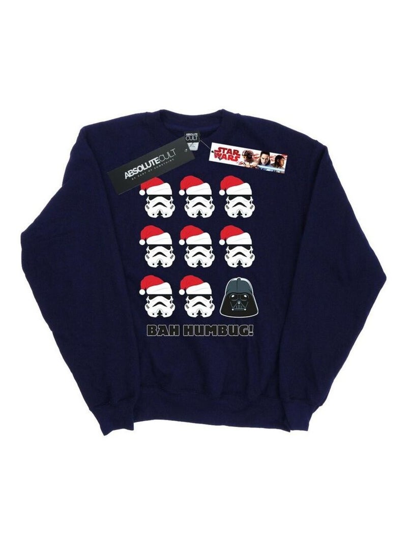 La Guerre des étoiles - Sweat HUMBUG Bleu marine - Kiabi