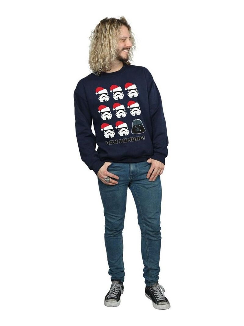 La Guerre des étoiles - Sweat HUMBUG Bleu marine - Kiabi