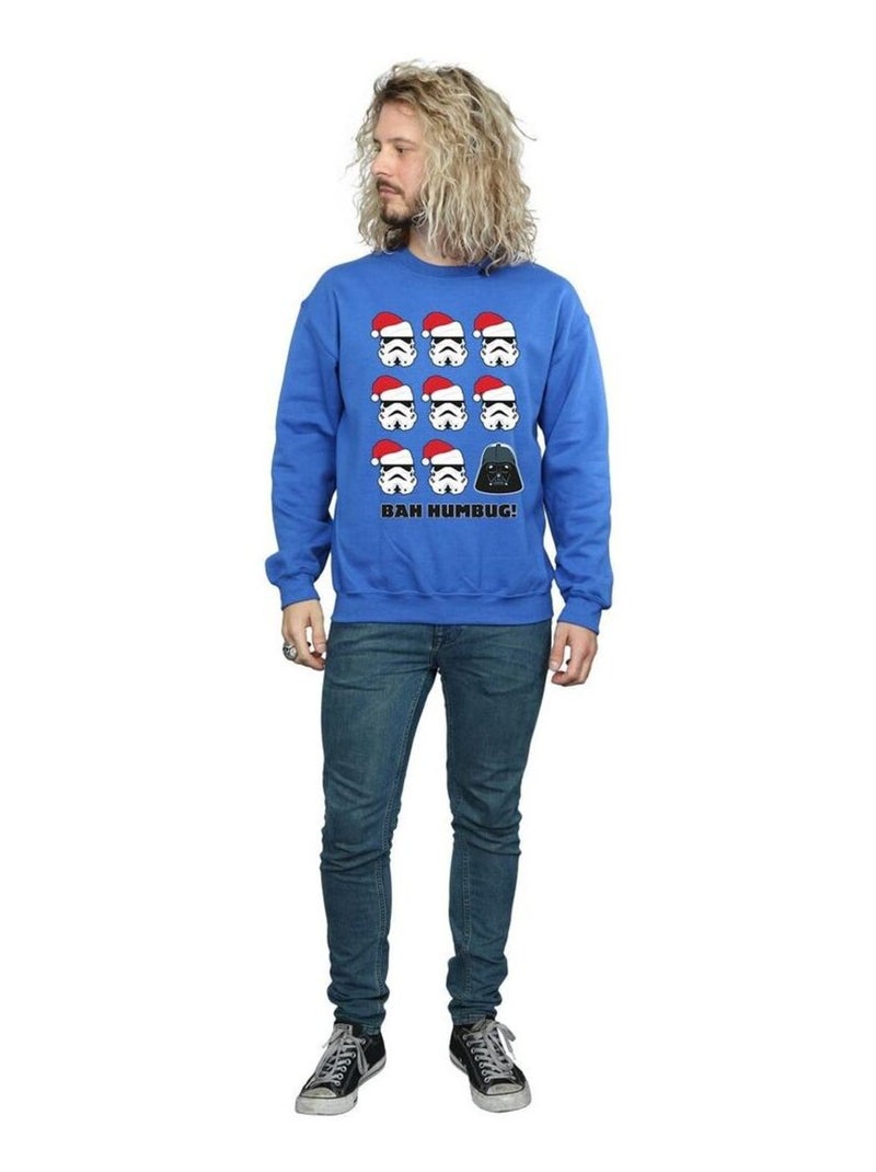 La Guerre des étoiles - Sweat HUMBUG Bleu roi - Kiabi