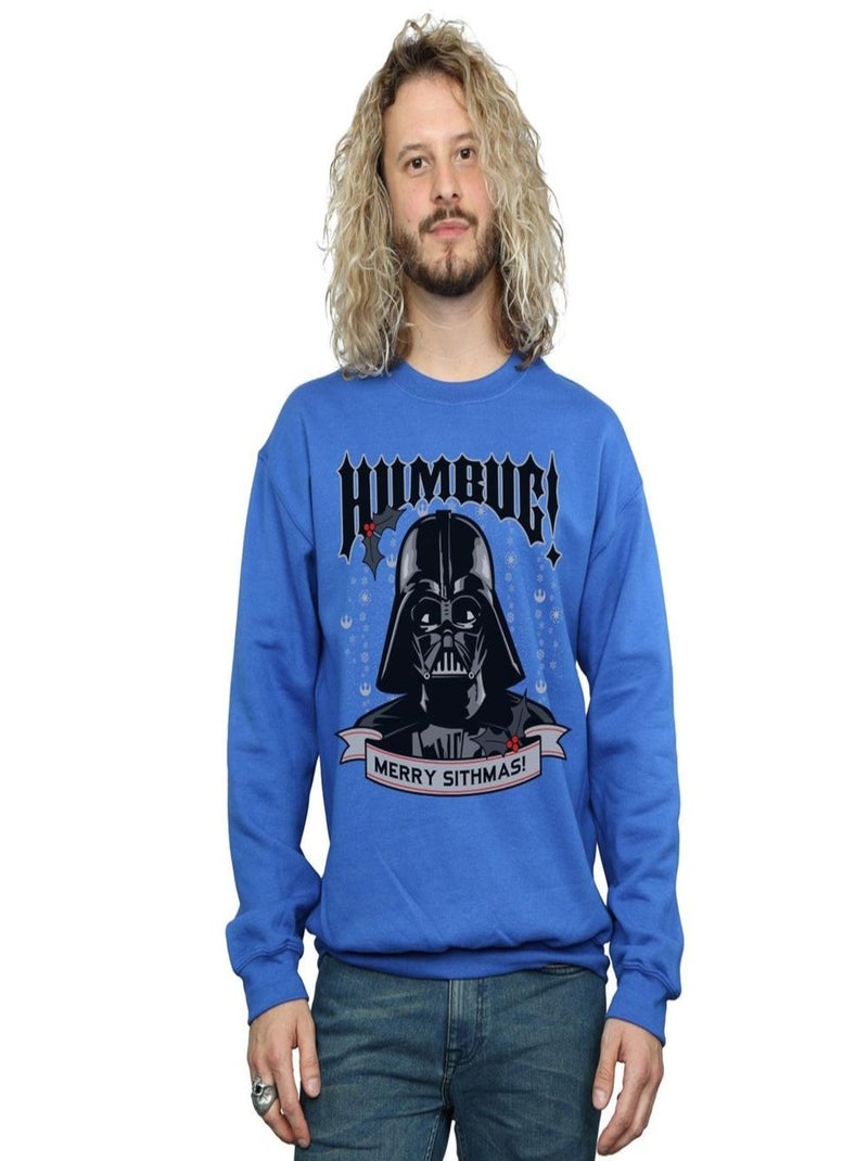 La Guerre des étoiles - Sweat HUMBUG Bleu roi - Kiabi