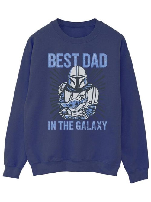La Guerre des étoiles - Sweat MANDALORIAN BEST DAD GALAXY - Kiabi