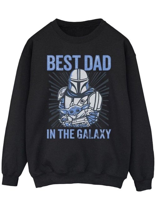 La Guerre des étoiles - Sweat MANDALORIAN BEST DAD GALAXY - Kiabi