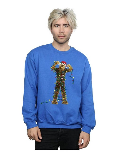 La Guerre des étoiles - Sweat motif Chewbacca motif/style Lumières de Noël - Kiabi La Guerre des étoiles - Sweat motif Chewbacca motif/style Lumières de Noël - Kiabi
