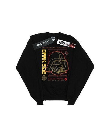 La Guerre des étoiles - Sweat motif Dark Vador motif/style quadrillage