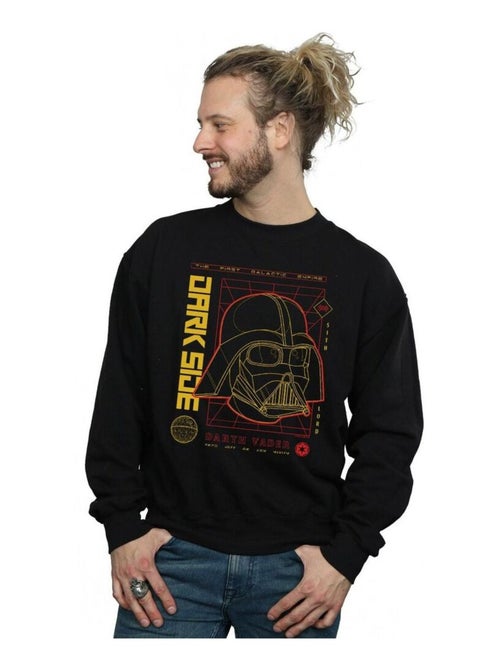 La Guerre des étoiles - Sweat motif Dark Vador motif/style quadrillage - Kiabi La Guerre des étoiles - Sweat motif Dark Vador motif/style quadrillage - Kiabi