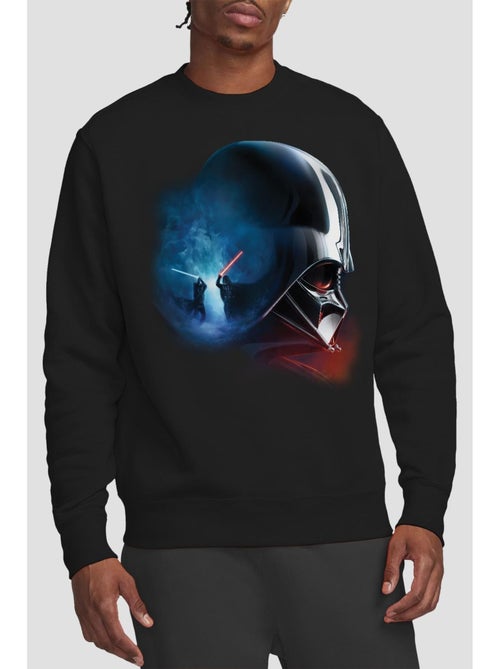 La Guerre des étoiles - Sweat motifs Obi-Wan Kenobi et Vador style poster - Kiabi