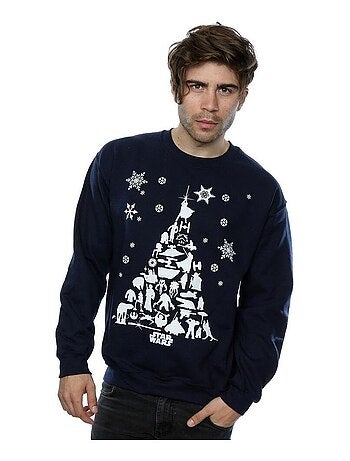 La Guerre des étoiles - Sweat motif/style sapin de Noël