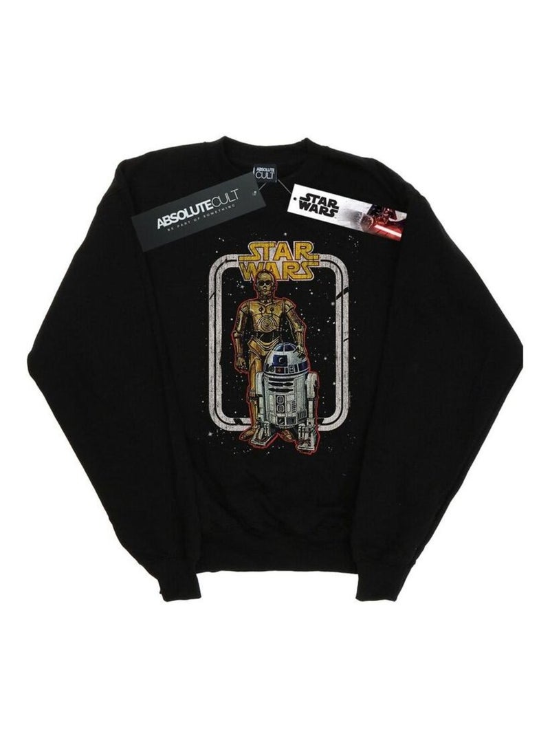 La Guerre des étoiles - Sweat Noir - Kiabi