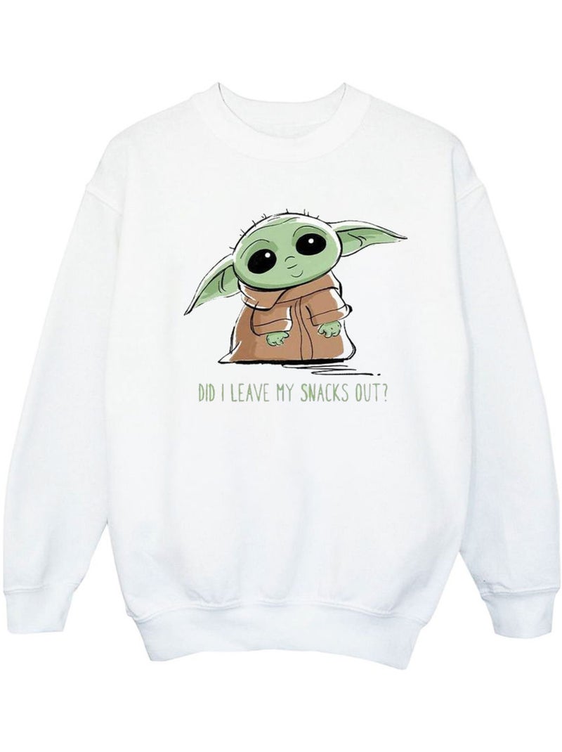 La Guerre des étoiles - Sweat THE MANDALORIAN Blanc - Kiabi