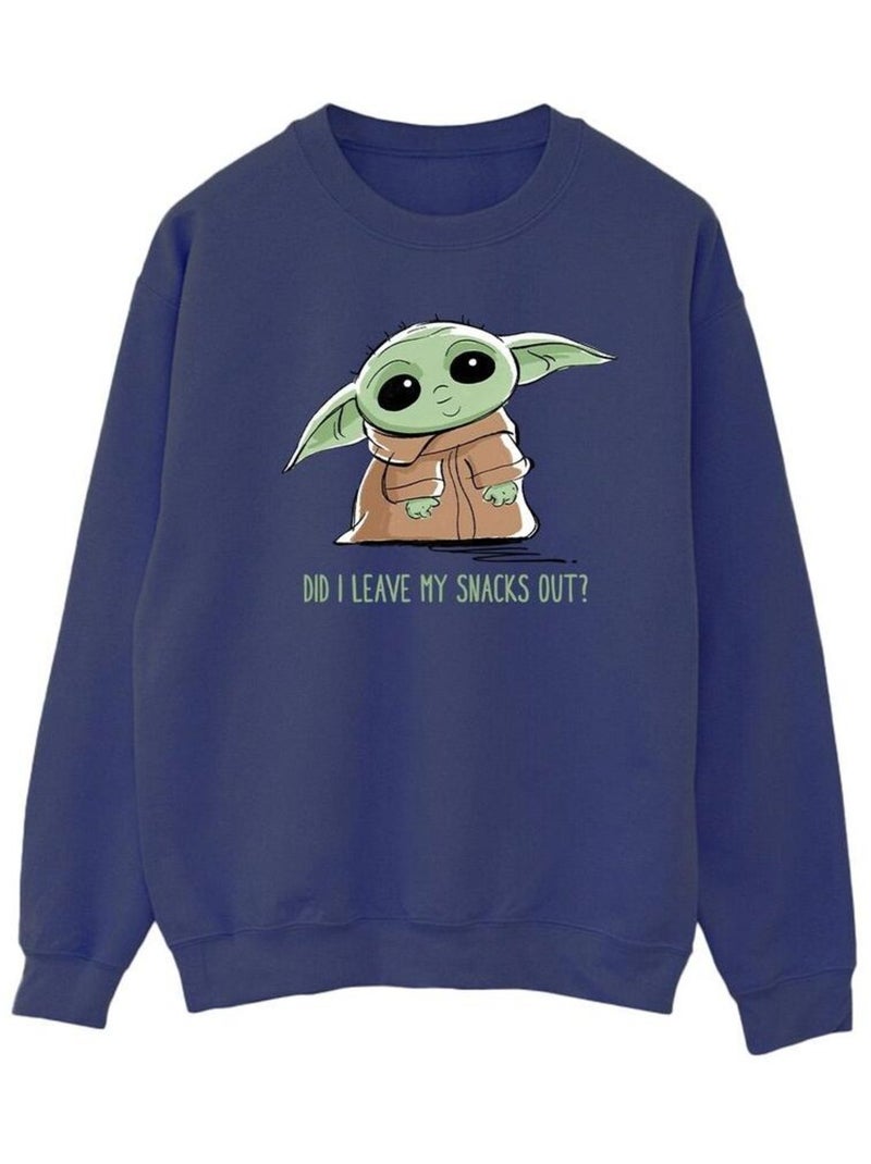 La Guerre des étoiles - Sweat THE MANDALORIAN Bleu marine - Kiabi