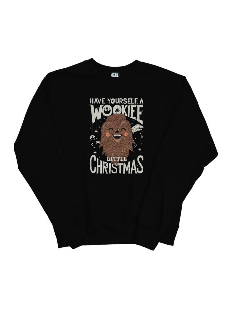 La Guerre des étoiles - Sweat WOOKIEE LITTLE Noir - Kiabi