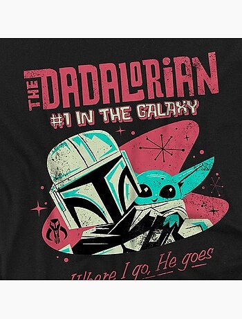 La Guerre des étoiles - T-shirt #1 DADALORIAN WHERE GO (Din Djarin, Grogu)
