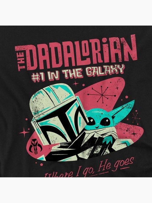 La Guerre des étoiles - T-shirt #1 DADALORIAN WHERE GO (Din Djarin, Grogu) - Kiabi