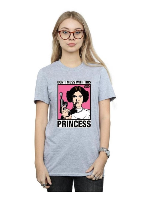 La Guerre des étoiles - T-shirt A NEW HOPE DON'T MESS WITH PRINCESS - Kiabi La Guerre des étoiles - T-shirt A NEW HOPE DON'T MESS WITH PRINCESS - Kiabi