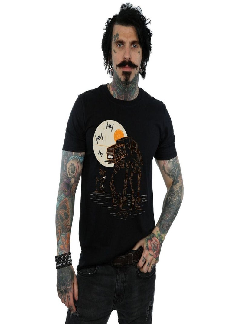 La Guerre des étoiles - T-shirt AT-AT Noir - Kiabi