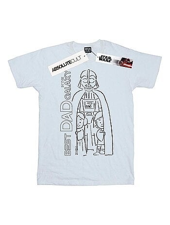La Guerre des étoiles - T-shirt BEST DAD IN THE GALAXY