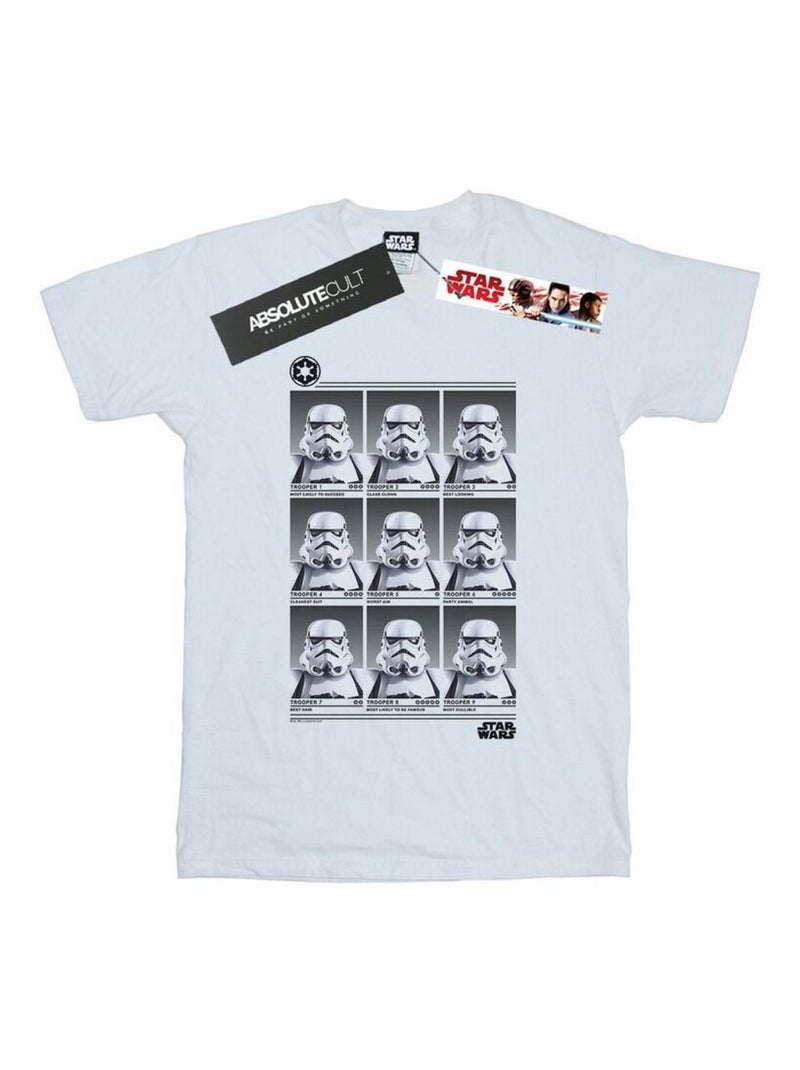 La Guerre des étoiles - T-shirt Blanc - Kiabi