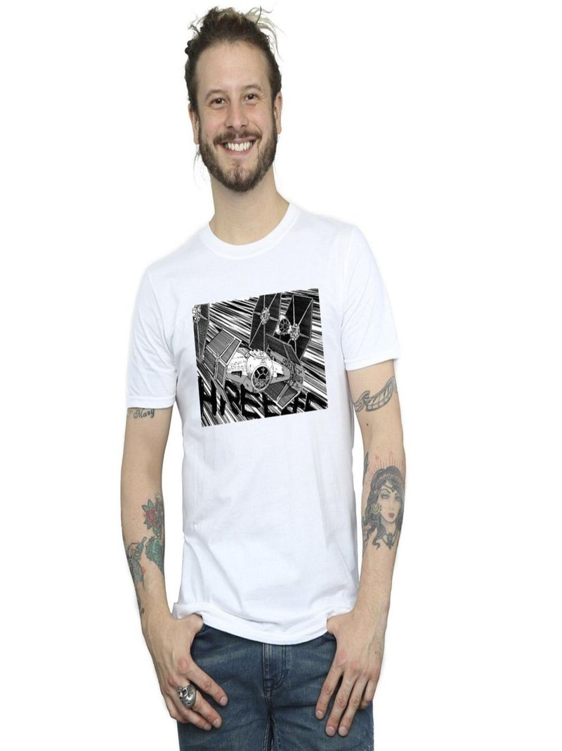 La Guerre des étoiles - T-shirt Blanc - Kiabi