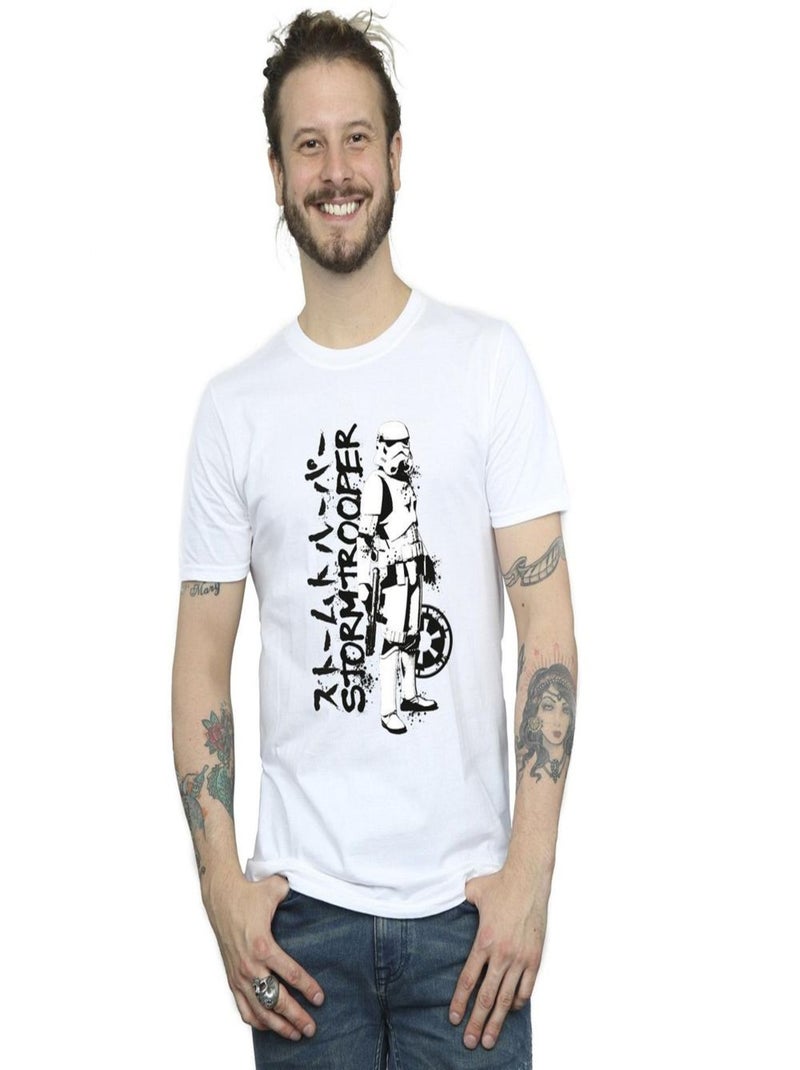 La Guerre des étoiles - T-shirt Blanc - Kiabi