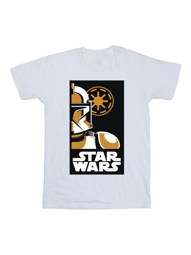 La Guerre des étoiles - T-shirt Blanc - Kiabi