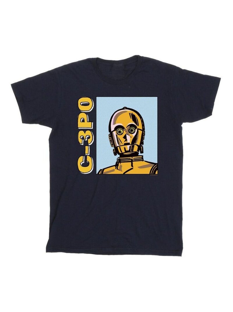 La Guerre des étoiles - T-shirt Bleu marine - Kiabi